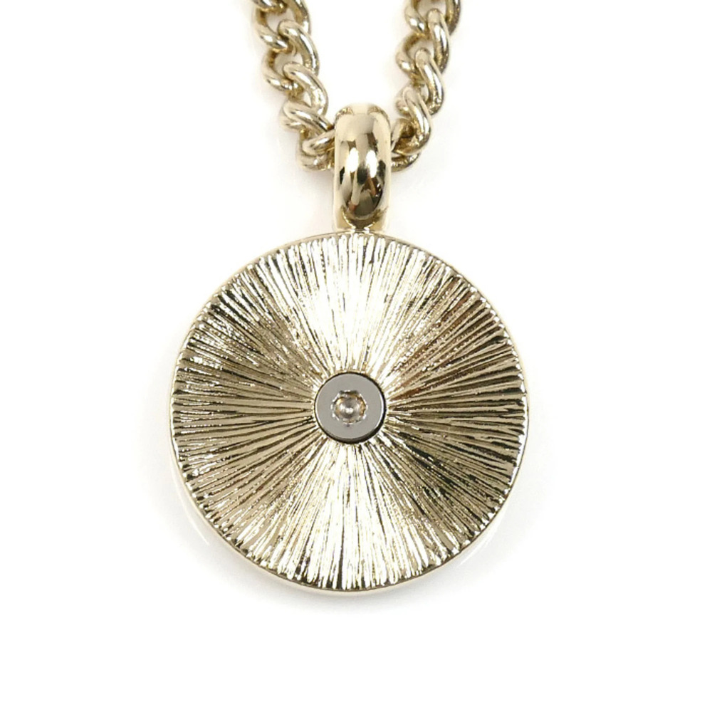 CHANEL Gold Logo Necklace - Picture 2 of 5